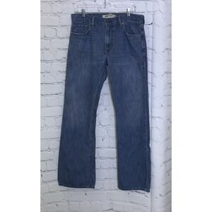 Levi's 527 Jeans Men's 34x32 (Tag 34x34) Boot Cut Blue Denim